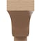 Ekena Millwork 5"W x 30"D x 10"H Thin Newport Rough Cedar Woodgrain TimberThane Corbel, Primed Tan CORUR05X30X10NEWRCPR - alternate 5